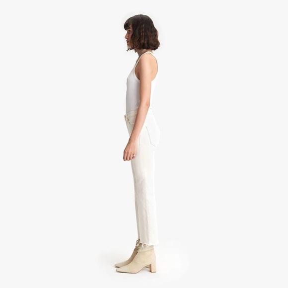 MOTHER Denim - The Insider Ankle Fray in Act Natural - Picture 2 of 10